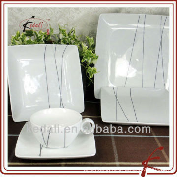 Wholesale Christmas Ceramic Porcelain Tableware Dinner Set